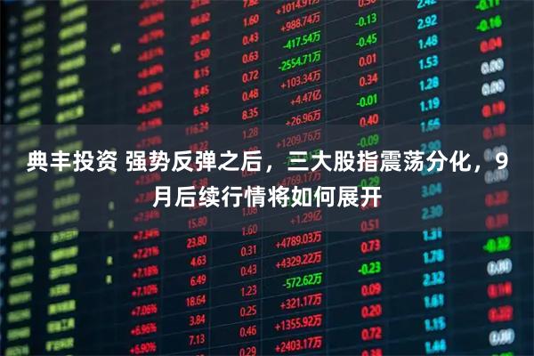 典丰投资 强势反弹之后,三大股指震荡分化,9月后续行情将如何展开